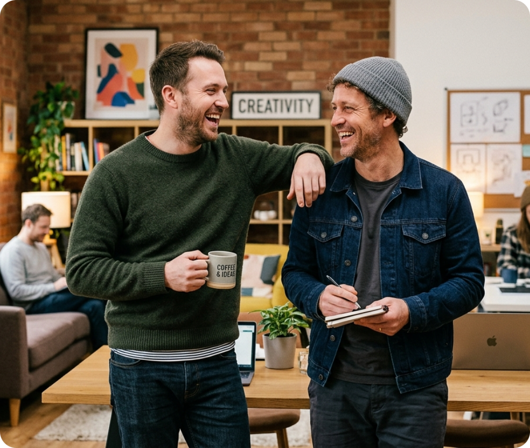 Matt and Cam, co-founders