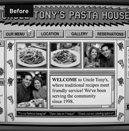 Graze.com - Before